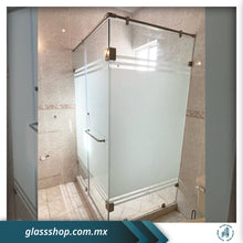 Cargar imagen en el visor de la galería, Cancel de Baño Fijo-Puerta 10mm en Escuadra