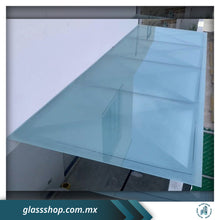Cargar imagen en el visor de la galería, Domo de 6MM en cristal templado esmerilado ó claro con estructura por M2