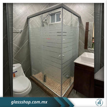 Cargar imagen en el visor de la galería, Cancel de Baño Corredizo 6mm en Escuadra