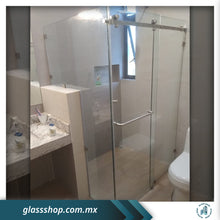 Cargar imagen en el visor de la galería, Cancel de Baño Corredizo en Escuadra Bacalar de 10 mm