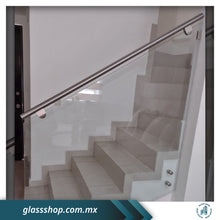 Cargar imagen en el visor de la galería, Pasamanos de 1.5" ó 2" En Acero Inoxidable por ML
