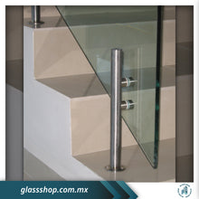 Cargar imagen en el visor de la galería, Barandal Flotado ó de Minipostes con cristal de 10mm por M2