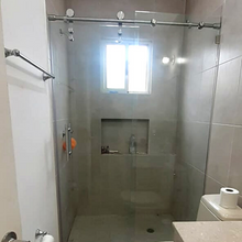 Cargar imagen en el visor de la galería, Cancel de Baño Corredizo 10mm Sistema Oaxaca