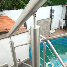 Cargar imagen en el visor de la galería, Barandal de Postes y Varillas en Acero Inoxidable por M2