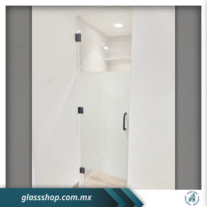 Cancel de Baño Puerta Batiente de 10 mm