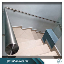 Cargar imagen en el visor de la galería, Pasamanos de 1.5&quot; ó 2&quot; En Acero Inoxidable por ML

