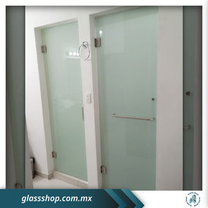 Cancel de Baño Puerta Batiente de 10 mm