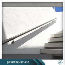 Cargar imagen en el visor de la galería, Pasamanos de 1.5&quot; ó 2&quot; En Acero Inoxidable por ML
