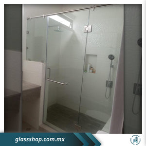 Cancel de Baño Fijo-Puerta 10 mm