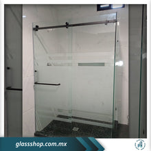Cargar imagen en el visor de la galería, Cancel de Baño Corredizo en Escuadra Bacalar de 10 mm
