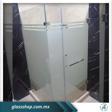 Cargar imagen en el visor de la galería, Cancel de Baño Fijo-Puerta 10mm en Escuadra

