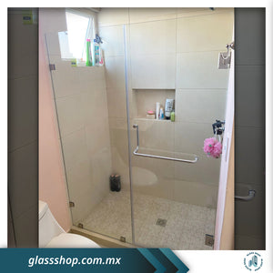 Cancel de Baño Fijo-Puerta 10 mm