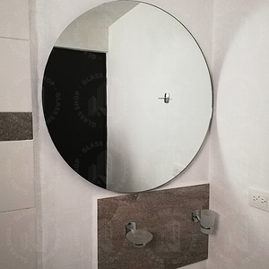 Espejo de 6mm con canto pulido Brillante y pegado a muro por metro cuadrado.